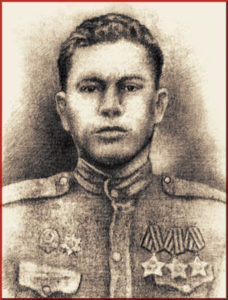 Младший лейтенант П.Я. Колесников